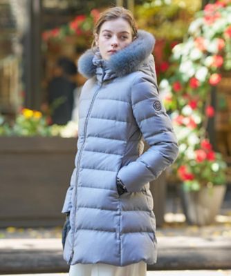 CLASSY．12月号掲載／フード＆ファー取り外し可】ブルーFOX