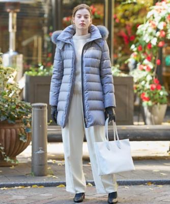 CLASSY．12月号掲載／フード＆ファー取り外し可】ブルーFOX