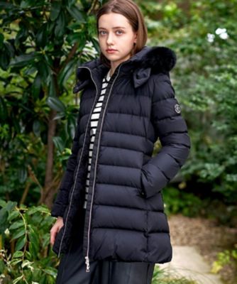 【送料無料】DRESSTERIOR (Women)/ドレステリア【CLASSY.12月号掲載】ブルーFOXファー ホワイトグースダウン(2002547755) クロ019 コート・ジャケット【三越伊勢丹/公式】