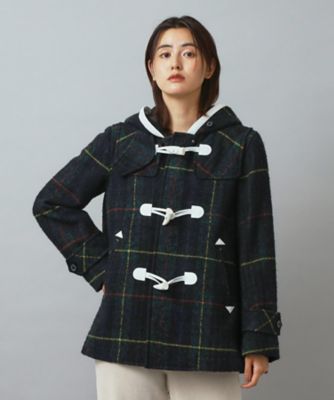 CLASSY．12月号掲載】タータンチェックショートダッフル
