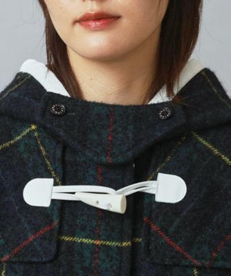 CLASSY．12月号掲載】タータンチェックショートダッフル