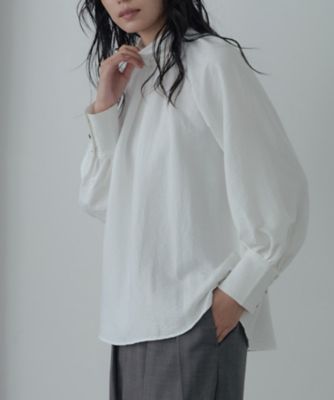 ＜GALLEST (Women)＞ヴィンテージワッシャーハイネックブラウス（２００２５４７７９６）