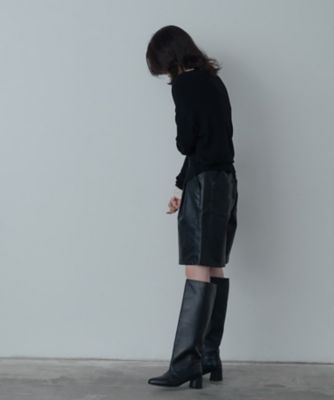 レザー調ハーフパンツ（2002547800） | GALLEST (Women