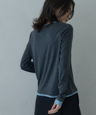 5525gallery ／ ヘンリーネックカーディガン 5525gallery ／ ヘンリーネックカーディガン スタンドヘンリー