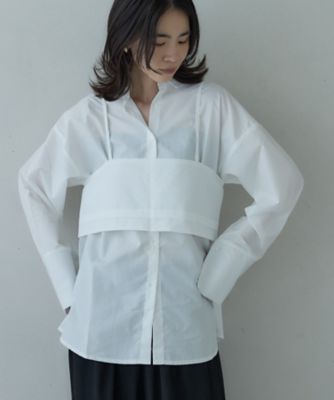 ＜GALLEST (Women)＞ビスチェセットブロードシャツ（２００２５４７８１５）