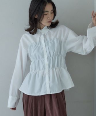 ＜GALLEST (Women)＞ブロードシャーリングシャツ（２００２５４７８１７）