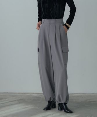 ＜GALLEST (Women)＞メランジツイルカーゴパンツ（２００２５４７８１９）