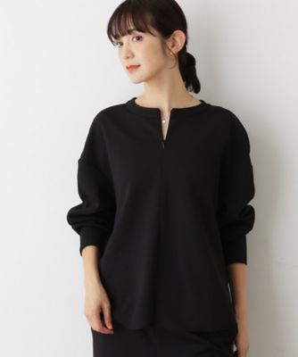 セットアップ可／洗える】ドライタッチジョーゼットジップ