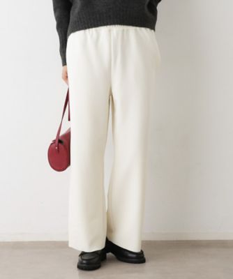 ＜Dessin (Women)＞【セットアップ可／洗える】ドライタッチジョーゼットリラクシーパンツ（２００２５４７８４６）