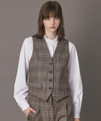 レオナ　SEC otonaMUSE 11月号掲載】サキソニーグレンチェック