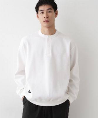 Dessin (Men) /デッサン ソロテックスヘンリーネック(2002548187) シロ002 トップス【三越伊勢丹/公式】