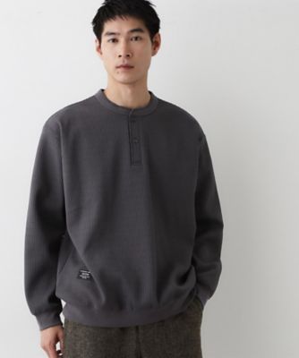 Dessin (Men) /デッサン ソロテックスヘンリーネック(2002548187) アオ094 トップス【三越伊勢丹/公式】