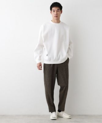 『新品』1dozen イチダース　カシミヤシルクワッフルクルーネック 新品』1dozen イチダース カシミヤシルクワッフルクルーネック｜1dozen