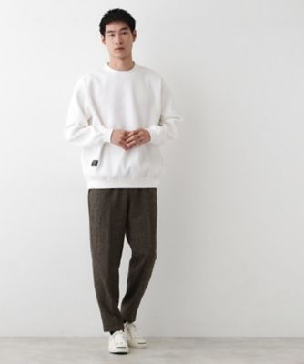 洗える】ソロテックスワッフルクルーネック（2002548188