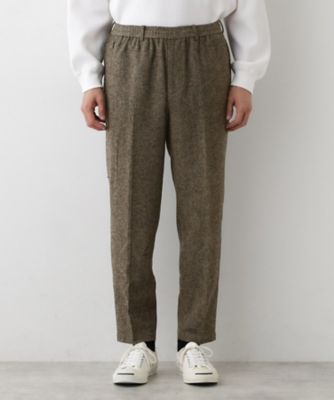 ウエストゴム／洗える】ツイードパンツ（2002548189