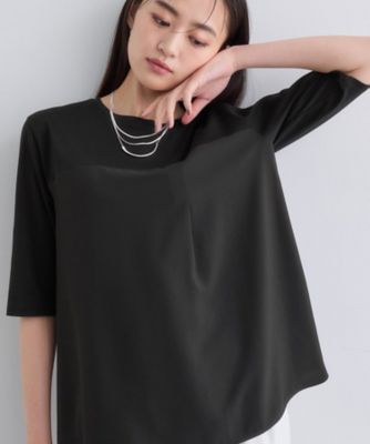 【SALE】【送料無料】INDIVI L (Women/大きいサイズ)/インディヴィL ビスチェレイヤード風トップス(2002548426) クロ019 【三越伊勢丹/公式】