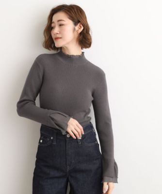 プリーツレイヤードニットプルオーバー（２００２５４８５８４）