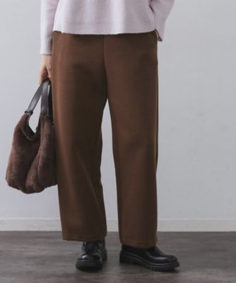 OPAQUE.CLIP (Women)/オペークドットクリップ イージーカーブワイドパンツ(2002548801) チャ044 パンツ・ズボン【三越伊勢丹/公式】