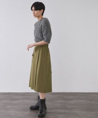 アシメプリーツスカート【洗濯機OK】（2002548802