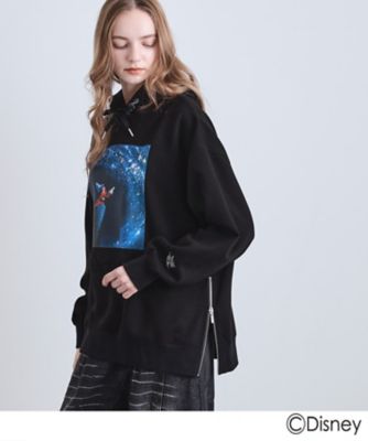 tk.TAKEO KIKUCHI ディズニー ファンタジア パーカー ブラック ディズニーカプセルコレクション『ファンタジア』パーカー（パーカー