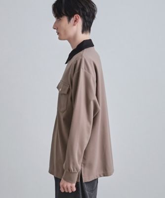 ハードポンチハーフジップポロカットソー（2002548849