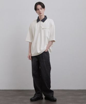 配色ハーフジップカットソー（2002548863） | tk. TAKEO