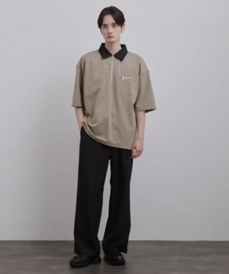 配色ハーフジップカットソー（2002548863） | tk. TAKEO