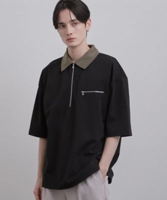 配色ハーフジップカットソー（2002548863） | tk. TAKEO