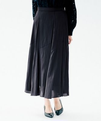 洗える／セレモニーにも／後ろウエストゴム】ロングスカート