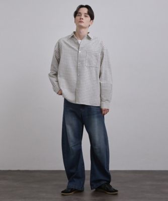 約35%OFF♡SALE♡ Rady チェックシャツ シアサッカーチェックシャツ（55-06HK32-205）｜パープル&イエロー