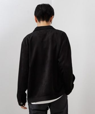 フェイクスエードジップブルゾン【手洗いOK】（2002548917