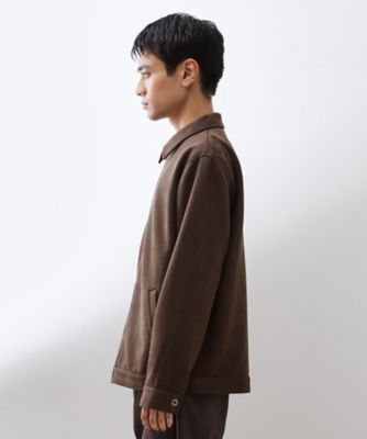 フェイクスエードジップブルゾン【手洗いOK】（2002548917