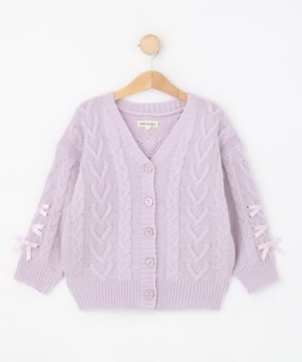 【着用2回】アリスアンドオリビア　刺繍&レース♡コットンニットカーディガン 着用2回】アリスアンドオリビア 刺繍&レース♡コットンニット