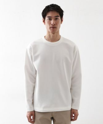 ラクして決まる！】レイヤード風長袖Tシャツ 洗濯機OK