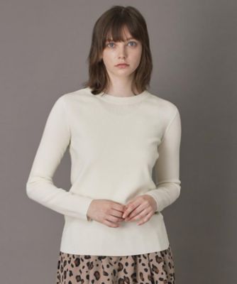 ホワイト系 5号（XS） レディースのニット・セーター | 三越