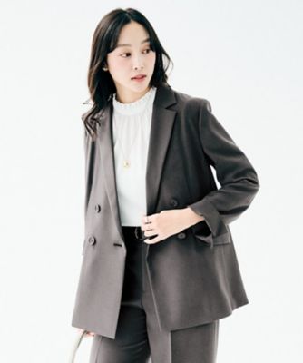 TRダブルブレストジャケット　2025AW 新品未使用 Re:EDIT（リエディ） ジャケット テーラードジャケット 「2025AW