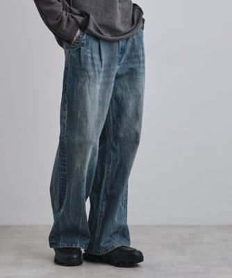 ワイドストレートレッグデニム（2002548947） | tk. TAKEO