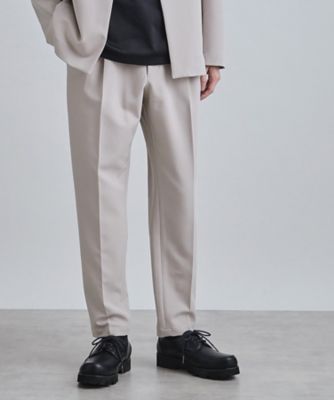 セットアップ対応】360度ストレッチ ワイドテーパードパンツ