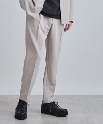 セットアップ対応】360度ストレッチ ワイドテーパードパンツ