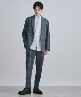 セットアップ対応】360度ストレッチ ワイドテーパードパンツ