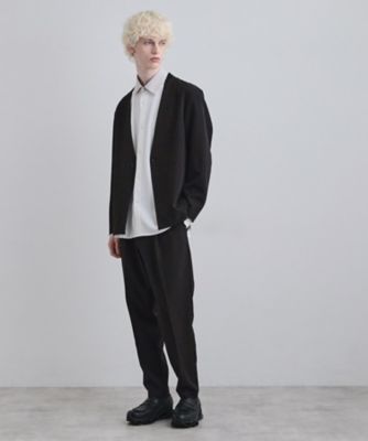 セットアップ対応】360度ストレッチ ワイドテーパードパンツ