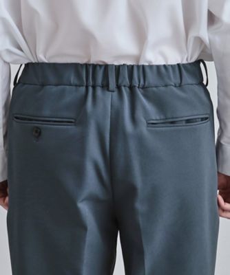 セットアップ対応】360度ストレッチ ワイドテーパードパンツ