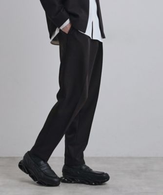 セットアップ対応】360度ストレッチ ワイドテーパードパンツ