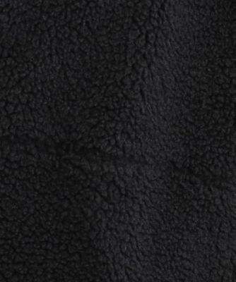 洗濯機可】即サマになる ノーカラー ボアブルゾン