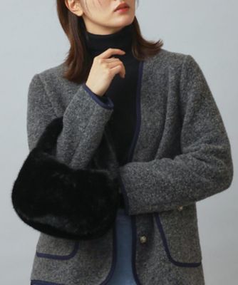 ＜DRESSTERIOR (Women)＞コンパクトフェイクファーバッグ（２００２５４９１２９）