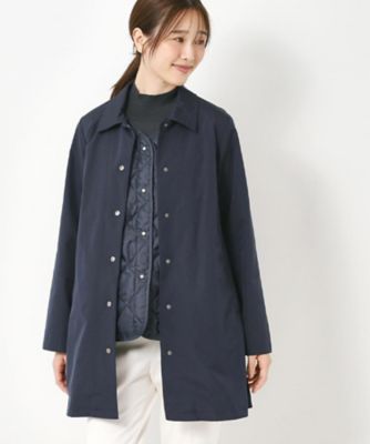 CORDIER (Women)/コルディア 3シーズン着られるブライトアウター/取り外し可能ライナー付(2002549371) アオ093 コート・ジャケット【三越伊勢丹/公式】