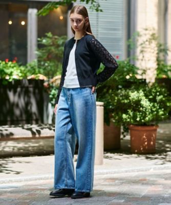 apartment three アパートメントスリー カーディガン オリーブ ショールカラーカーディガン｜three dots（スリードッツ