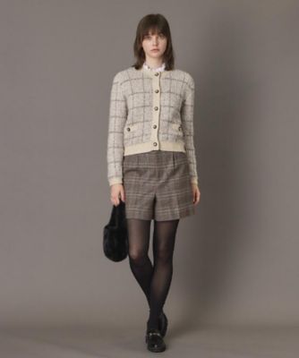 otonaMUSE 11月号掲載】ツイードニットカーディガン