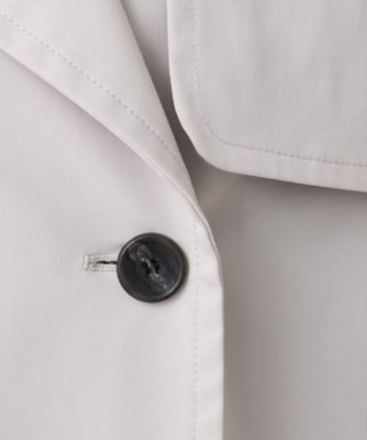 【はっ水／洗える／セレモニーにも】タスランショートトレンチコート（２００２５４９６２３）