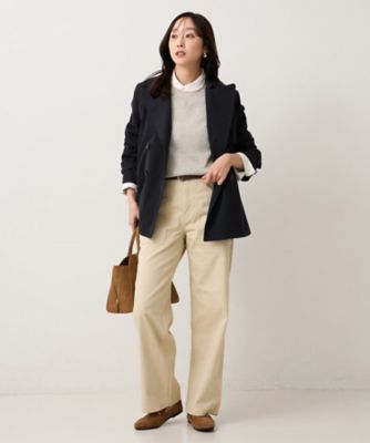 【はっ水／洗える／セレモニーにも】タスランショートトレンチコート（２００２５４９６２３）